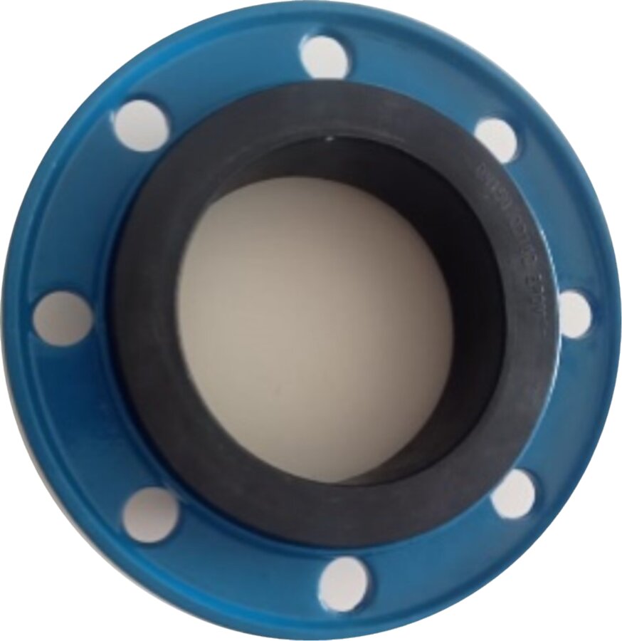 Raccord bride major pour tube PVC